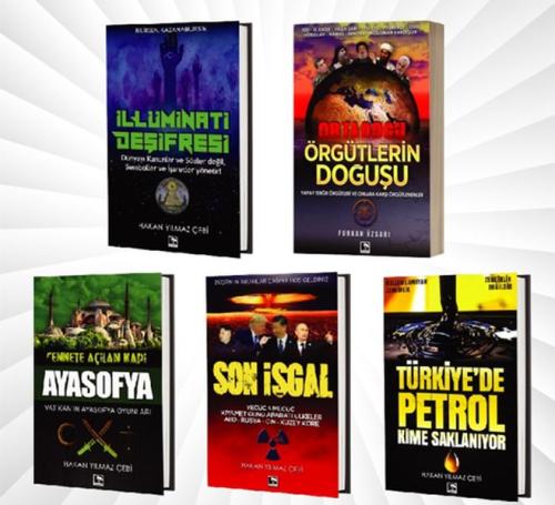 Arka Plan Seti - 5 Kitap Takım %25 indirimli Hakan Yılmaz Çebi-Furkan 