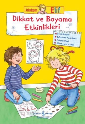 Arkadaşım Elif – Dikkat ve Boyama Etkinlikleri %31 indirimli Hanna Sör