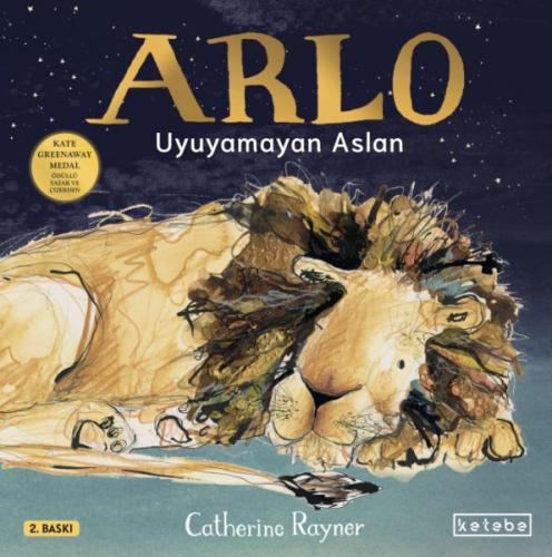 Arlo Uyuyamayan Aslan %17 indirimli Catherine Rayner