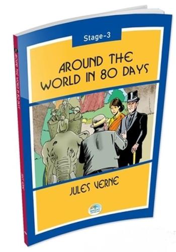 Around The World In 80 Days Stage 3 %35 indirimli Jules Verne