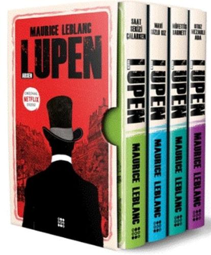 Arsen Lüpen-Kutulu Siyah Set (4 Kitap Takım) %33 indirimli Maurice Leb