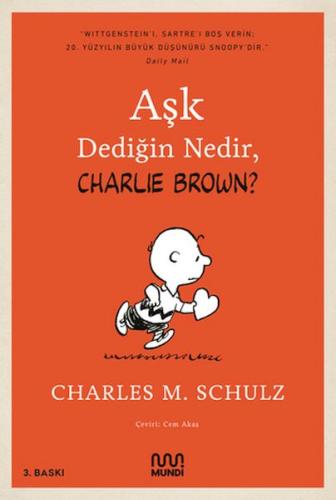 Aşk Dediğin Nedir, Charlie Brown? %15 indirimli Charles M. Schulz