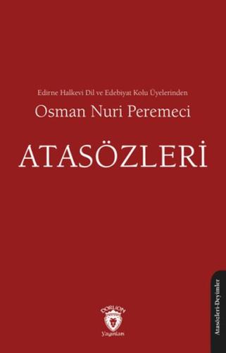 Atasözleri 1942 %25 indirimli Osman Nuri Peremeci