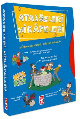 Atasözleri Hikayeleri Set (5 Kitap) %15 indirimli Mehmet Salih Sırmaçe