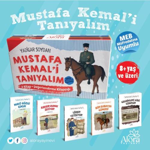 Atatürk- Mustafa Kemali Tanıyalım (Renkli -5 Kitap) %17 indirimli S.Ya