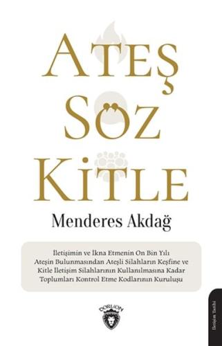 Ateş Söz Kitle %25 indirimli Menderes Akdağ