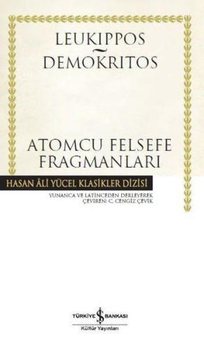 Atomcu Felsefe Fragmanları Hasan Ali Yücel Klasikleri - Ciltli %31 ind