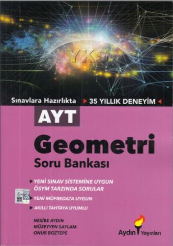 Aydın AYT Geometri Soru Bankası (Yeni) %40 indirimli Müzeyyen Sağlam