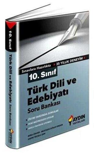 Aydın Yayınları 10. Sınıf Türk Dili ve Edebiyatı Soru Bankası Esra Ünv