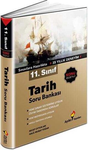 Aydın Yayınları 11. Sınıf Tarih Konu Özetli Soru Bankası Kolektif
