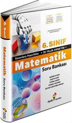 Aydın Yayınları 6. Sınıf Matematik Soru Bankası Derya Kurt