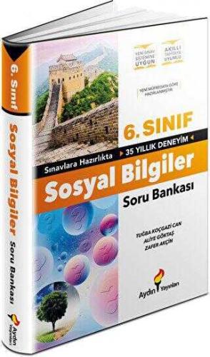 Aydın Yayınları 6. Sınıf Sosyal Bilgiler Soru Bankası Kolektif