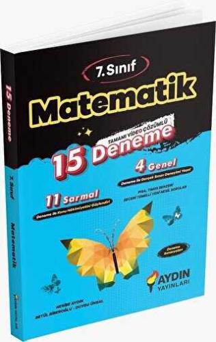 Aydın Yayınları 7. Sınıf Matematik 15 Deneme Duygu Ünsal