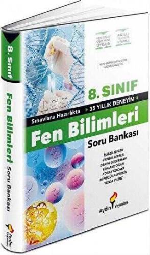 Aydın Yayınları 8. Sınıf Fen Bilimleri Soru Bankası Kolektif