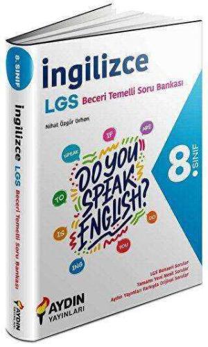 Aydın Yayınları 8. Sınıf LGS İngilizce Beceri Temelli Soru Bankası Nih