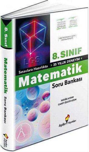 Aydın Yayınları 8. Sınıf LGS Matematik Soru Bankası Nesibe Aydın
