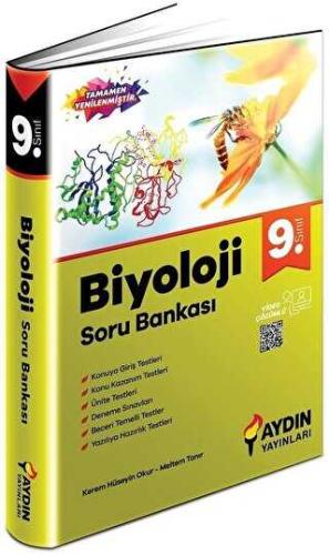 Aydın Yayınları 9. Sınıf Biyoloji Soru Bankası Meltem Tanır