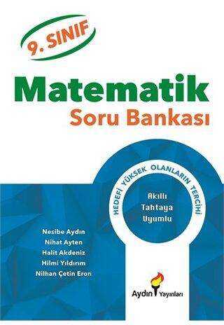 Aydın Yayınları 9. Sınıf Matematik Soru Bankası Halit Akdeniz