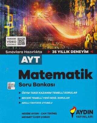 Aydın Yayınları AYT Matematik Soru Bankası Can Tekinel