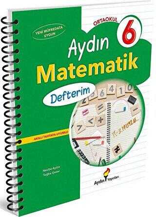 Aydın Yayınları Ortaokul 6 Aydın Matematik Defterim Kolektif