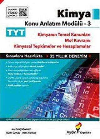 Aydın Yayınları TYT Kimya Konu Anlatım Modülü - 3 Kimyanın Temel Yasal