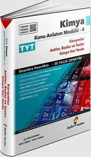 Aydın Yayınları TYT Kimya Konu Anlatım Modülü - 4 Karışımlar-Asitler-B