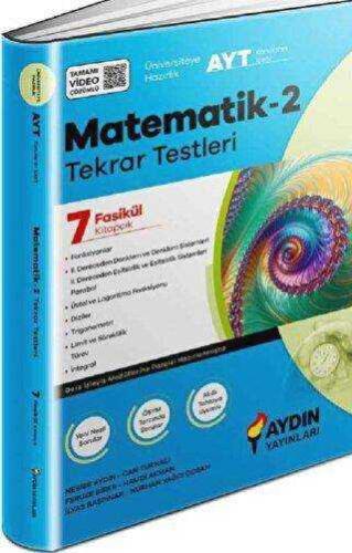 Aydın Yayınları Üniversiteye Hazırlık Matematik-2 Tekrar Testleri AYT 