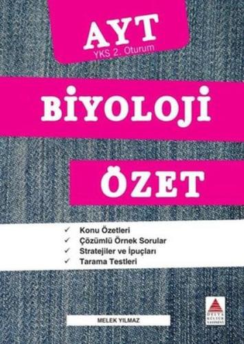 AYT Biyoloji Özet (YKS 2. Oturum) %18 indirimli Melek Yılmaz