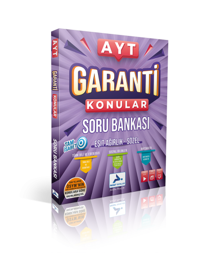 Ayt Eşit Ağırlık - Sözel Garanti Konular Soru Bankası