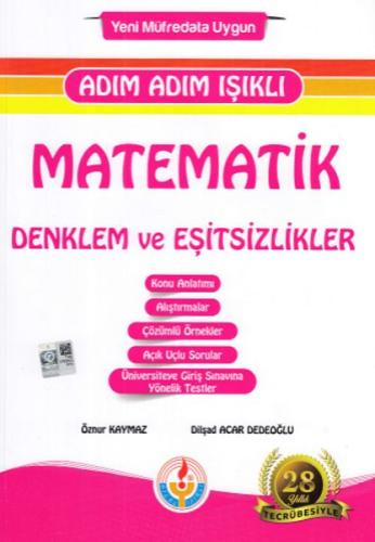 Bilal Işıklı Matematik Denklem ve Eşitsizlikler Adım Adım Işıklı (Yeni