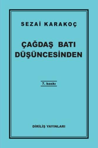 Çağdaş Batı Düşüncesinden %13 indirimli Sezai Karakoç