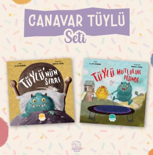 Canavar Tüylü Seti (2 Kitap) %20 indirimli Elife Kurum