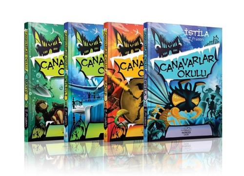 Canavarlar Okulu Seti-4 Kitap Takım Z. Fraillon