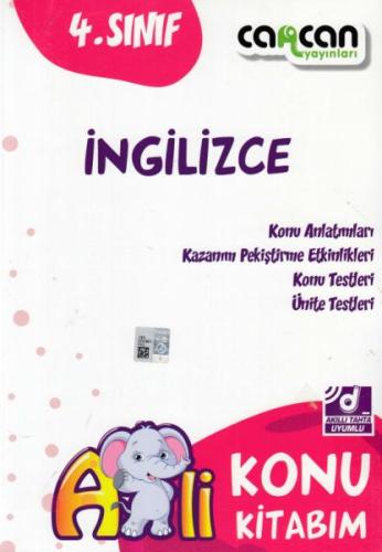 Cancan 4. Sınıf İngilizce Afilli Konu Kitabım (Yeni) %25 indirimli Kol