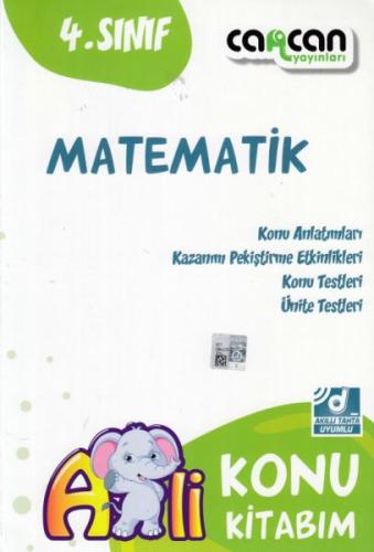 Cancan 4. Sınıf Matematik Afilli Konu Kitabım (Yeni) Kolektıf