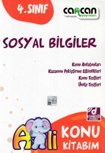 Cancan 4. Sınıf Sosyal Bilgiler Afilli Konu Kitabım (Yeni) %25 indirim