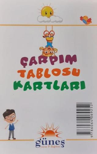 Çarpım Tablosu Kartları Kolektıf