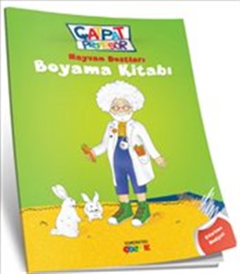 Çatpat Profesör / Hayvan Dostları Boyama Kitabı %17 indirimli Hasan Ni