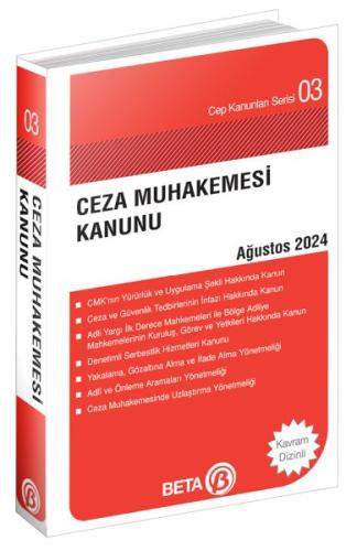 Cep Kanunları Serisi 03 - Ceza Muhakemesi Kanunu (Cep Boy) Celal Ülgen