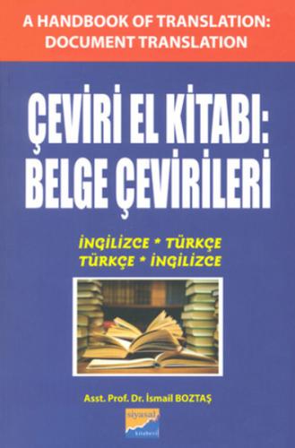 Çeviri El Kitabı: Belge Çevirileri ve Cevap Anahtarı İsmail Boztaş