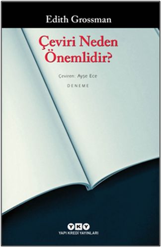 Çeviri Neden Önemlidir? %18 indirimli Edith Grossman