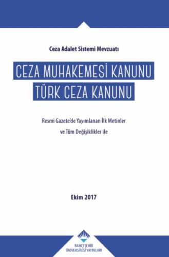 Ceza Muhakemesi Kanunu / Türk Ceza Kanunu (Ciltli) Feridun Yenisey-Ayş