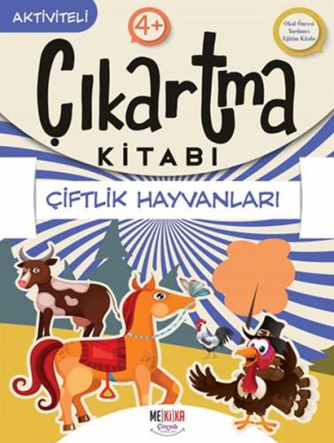 Çiftlik Hayvanları - Çıkartma Kitabı %25 indirimli Kolektif