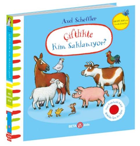 Çiftlikte Kim Saklanıyor-Alex Scheffler (Keçe Kapakçıklı Kitap) %15 in