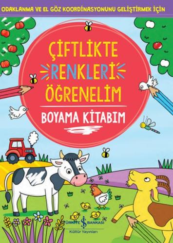 Çiftlikte Renkleri Öğrenelim Boyama Kitabım %31 indirimli