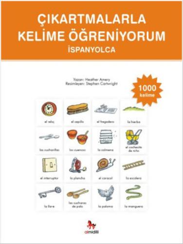 Çıkartmalarla Kelime Öğreniyorum - İspanyolca 1000 Kelime %14 indiriml