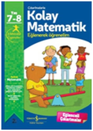 Çıkartmalarla Kolay Matematik Eğlenerek Öğrenelim 7-8 Yaş %31 indiriml