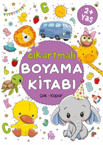 Çıkartmalı Boyama Kitabı - 2 Yaş + Bilge Yorulmaz