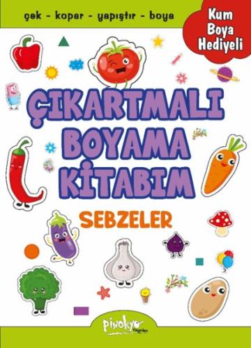 Çıkartmalı Boyama Sebzeler Buçe Dayı