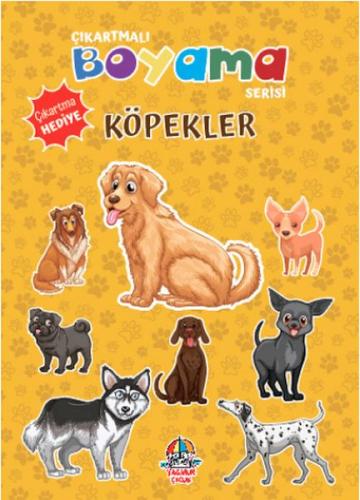 Çıkartmalı Boyama Serisi - Köpekler %20 indirimli